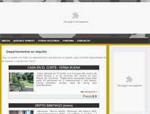 Tablet Screenshot of departamentostucuman.com